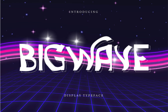 Bigwave: Why This Retro Display Font Is the Secret Weapon for Bold, Trendy Designs