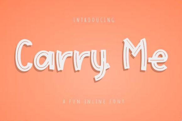 Carry Me: A Laid-Back Display Font for Modern Creative Projects