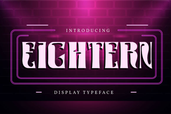 Eightern: The Retro Display Font That Defines Cool
