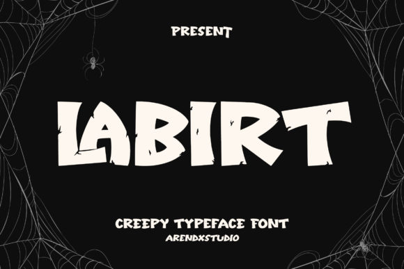 Evaluating Labirt: A Bold, Textured Display Type for High-Impact Design