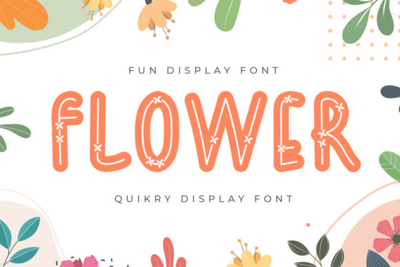 Flower Yellow: A Whimsical Font for Playful Design