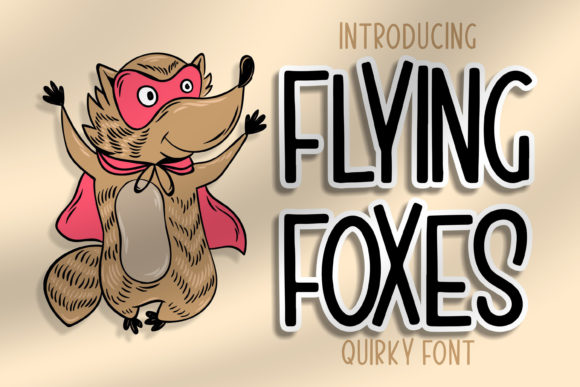 Flying Foxes: Strategic Typography for Whimsical Brand Positioning