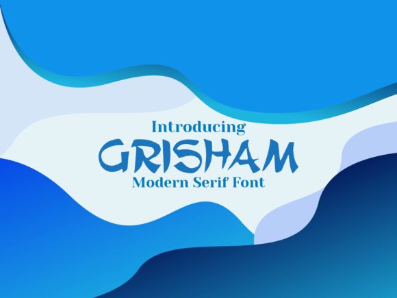Grisham Font: A Playful Display Choice for Modern Designs