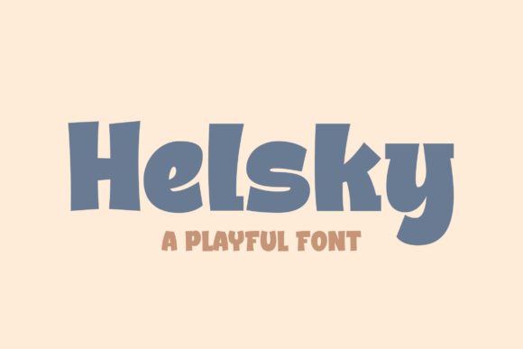 Helsky: The Friendly Bold for Creative Projects