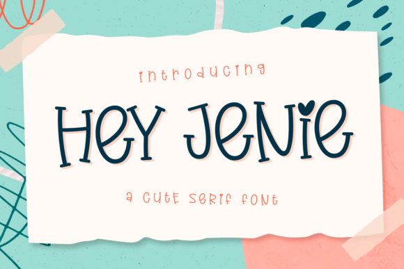 Hey Jenie: A Practical Evaluation of a Quirky Display Typeface for Creative Projects