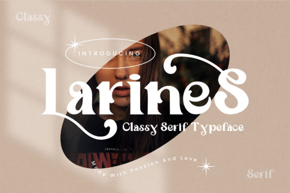 Larines: A Bold, Modern Display Font for High-Impact Design