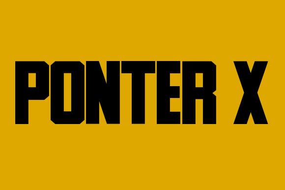Ponter X: Integrating a Bold Display Font into Professional Design Workflows