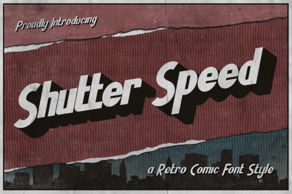 Shutter Speed: The Bold Simplicity That Defines Modern Display Typography