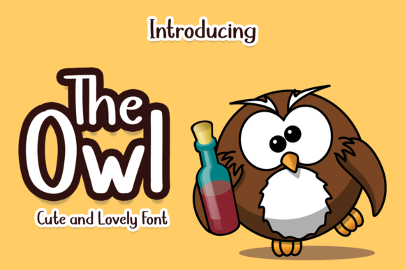 The Owl: Elevating Brand Identity Through Playful Typography