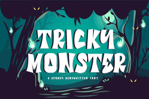 Tricky Monster: Elevate Your Halloween Designs