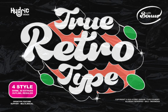 True Retrotype: Adding Bold Nostalgia to Your Design Projects
